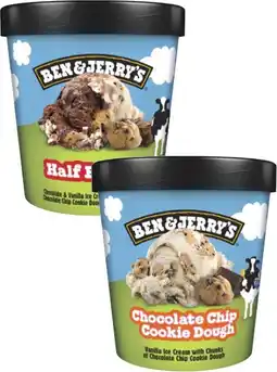 Coles Ben & Jerry's Frozen Dessert Tub-458mL offer