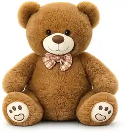 Toymate Wonder Co. Plush Tiny Teds The Bear 25cm offer