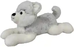 Toymate Wonder Co. Plush Frosty The Laying Husky Pup offer