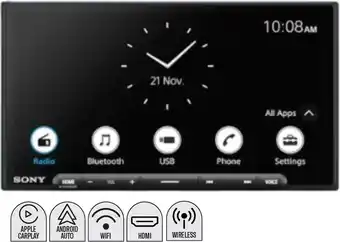 Sony 6.9” Wireless AV HDMI Receiver