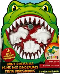 Toymate Wonder Co. Create Roar & Paint Dinosaur Kit offer