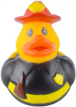 Toymate Quacklings Firefighter Rubber Duck offer
