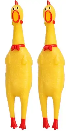 Toymate Popsey Glitter Screaming Chicken offer