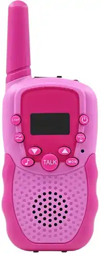 Toymate Zero One Radio Rangers Walkie Talkie Pink offer