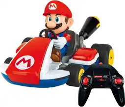 Toymate Carrera RC Mario Kart 2.4GHz - Mario Race Kart with Sound offer