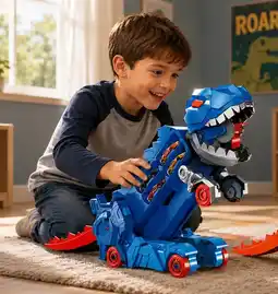 Toymate Car Creatures Blaze Rex Turbo Champer offer