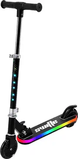 Toymate Swifte Lumo Glide Kick Scooter Black offer