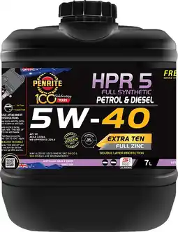 Autopro Penrite HPR 5 5W-40 offer