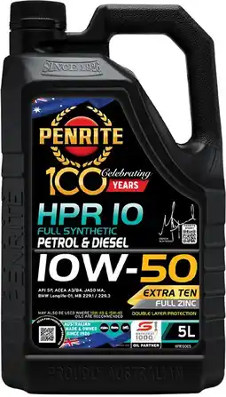 Autopro Penrite HPR 10 10W-50 offer