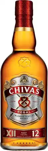 BWS Chivas Regal 12YO Blended Scotch Whisky offer