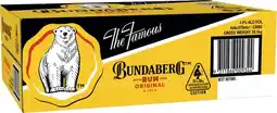 BWS Bundaberg Rum & Cola 375mL Cans offer