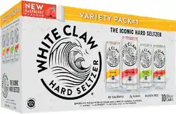 BWS White Claw Hard Seltzer Variety Pack No.1 330mL Cans offer