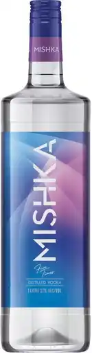 BWS Mishka Vodka offer
