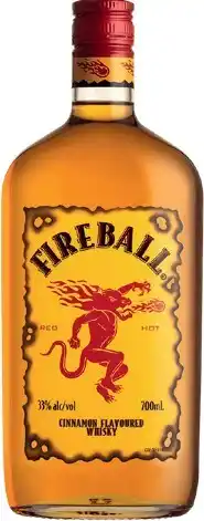 BWS Fireball Cinnamon Flavoured Whisky offer