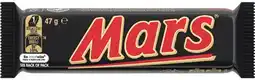 IGA Mars Medium Bars 35‑50g or Darrell Lea Choc Logs 3 Pack Selected Varieties offer
