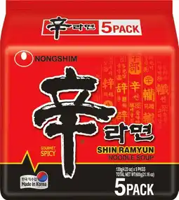 IGA Nongshim Instant Noodle Selected Varieties offer