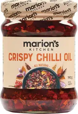 IGA Marion’s Kitchen Crispy Chilli Oil offer
