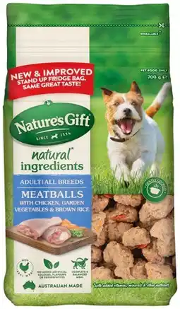 IGA Nature’s Gift Dog Food Selected Varieties offer