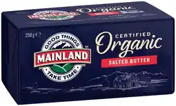 IGA Mainland Organic Salted Butter Block offer