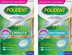 IGA Polident Denture Daily Cleanser Tablets Selected Varieties offer
