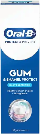 IGA Oral-B Gum & Enamel Protect Toothpaste Selected Varieties offer