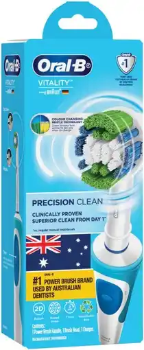 IGA Oral-B Vitality Electric Toothbrush Selected Varieties offer