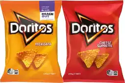 IGA Doritos Corn Chips 150‑170g Selected Varieties offer