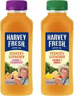 IGA Harvey Fresh Country Orange Juice Selected Varieties offer