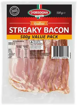 IGA D’Orsogna Premium Streaky Bacon offer
