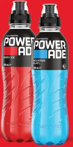 IGA Powerade Selected Varieties offer