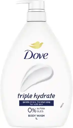 Dove Body Wash Selected Varieties