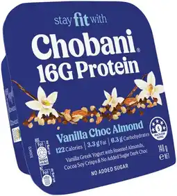 IGA Chobani Fit High Protein Greek Yogurt Flip 140‑142g Selected Varieties offer