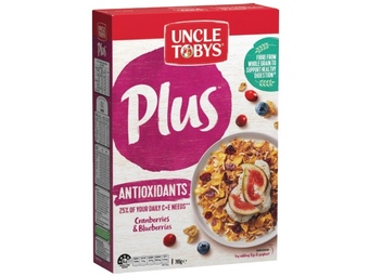 Foodland Uncle tobys plus cereal 690-820g offer