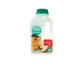 Foodland Green’s pancake shaker 200g offer
