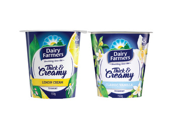 Foodland Dairy farmers thick & creamy yoghurt 150g offer