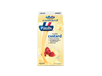 Foodland Pauls custard 600g offer