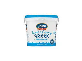 Foodland Jalna pot set greek yoghurt 2kg offer