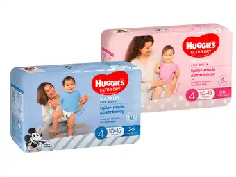 Foodland Huggies bulk nappies 30-54s offer