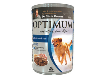 Foodland Optimum dog food 400g offer