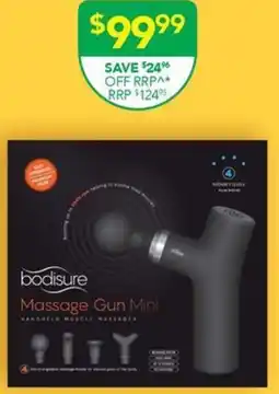 Terry White bodisure Massage Gun Mini offer