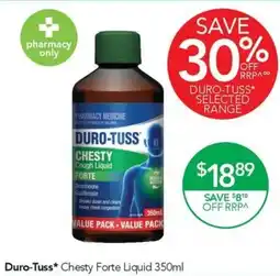 Terry White Duro-Tuss* Chesty Forte Liquid offer