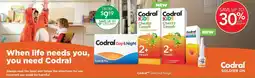 Terry White Codral Selected Range offer