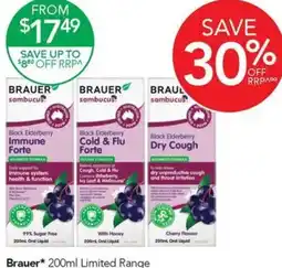 Terry White Brauer Limited Range offer