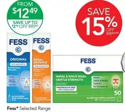 Terry White Fess Selected Range offer