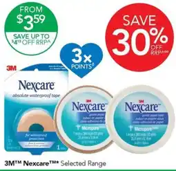 Terry White 3M™ Nexcare™M* Selected Range offer