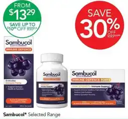 Terry White Sambucol Selected Range offer