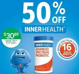 Terry White Advanced Spectrum Probiotic offer