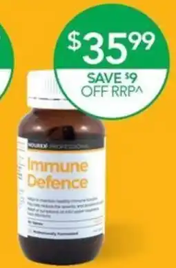 Terry White Nourex Professional Immune Defence offer