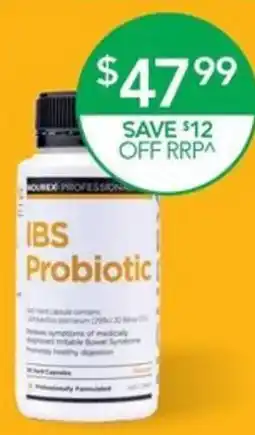 Terry White Nourex Professional IBS Probiotic offer