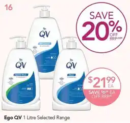 Terry White Ego QV offer